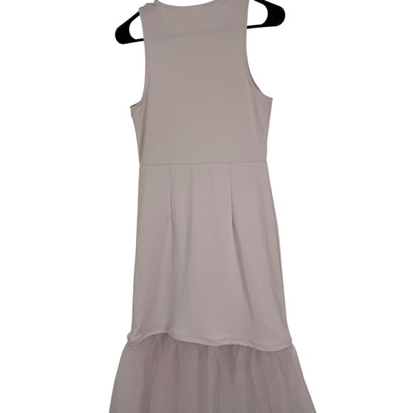 NWT Anthropologie Maeve XS Tulle Hem Dress Lavender  Maxi Tank $148 RT10536 - Picture 9 of 11